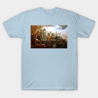 Lancelot and Guinevere - Herbert James Draper T-Shirt